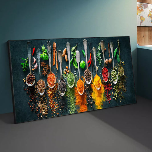 Herbs and Spices for Cooking Canvas