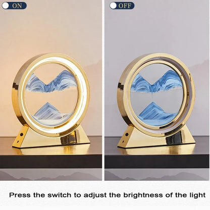 Quicksand Night Light 3D Table Lamp