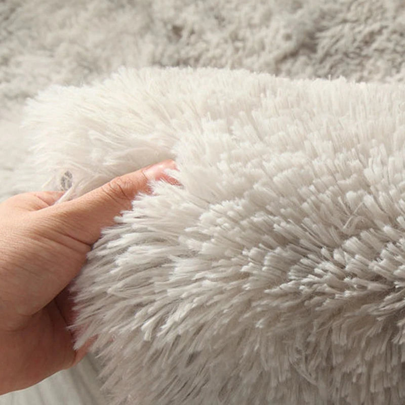 Fluffy Round Rugs