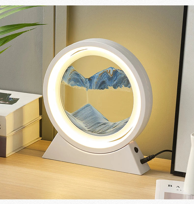 Quicksand Night Light 3D Table Lamp