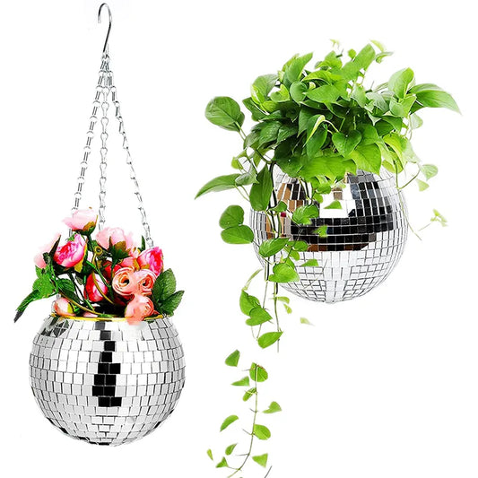 5 Colors Décor Disco Ball Planter Vase