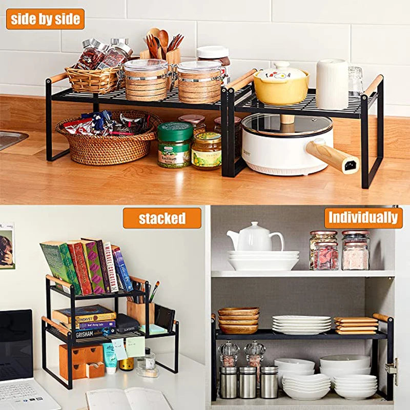 Detachable Double-layer Kitchen Racks