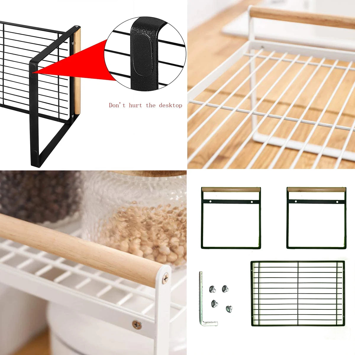 Detachable Double-layer Kitchen Racks