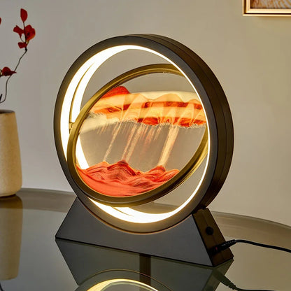 Quicksand Night Light 3D Table Lamp