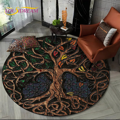 Viking Tree of Life Floor Mat