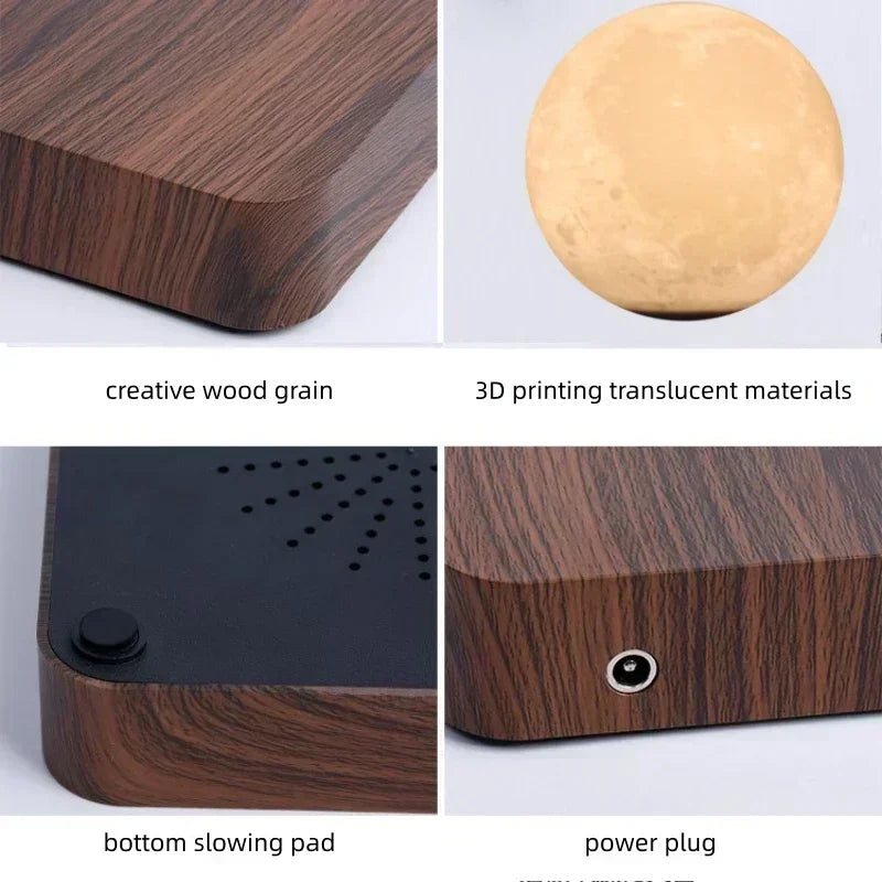 Levitating 3D Moon Lamp