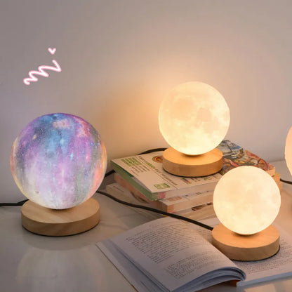 3D Printed Moon Lamp